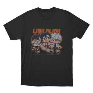 Link Click Chibi Crew Unisex T Shirt Black