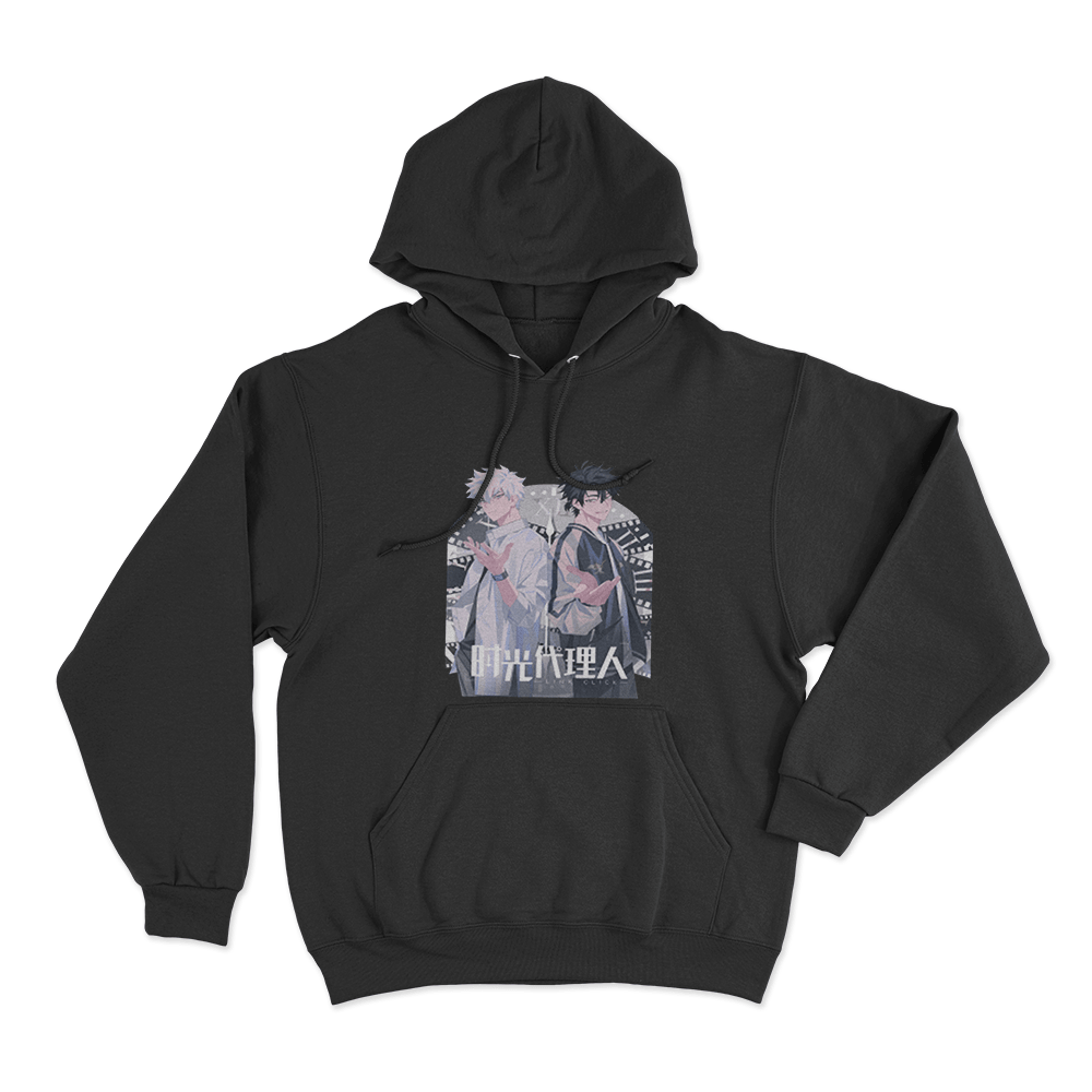 Link Click Duo Unisex Hoodie Black Link Click Duo Unisex Hoodie Black