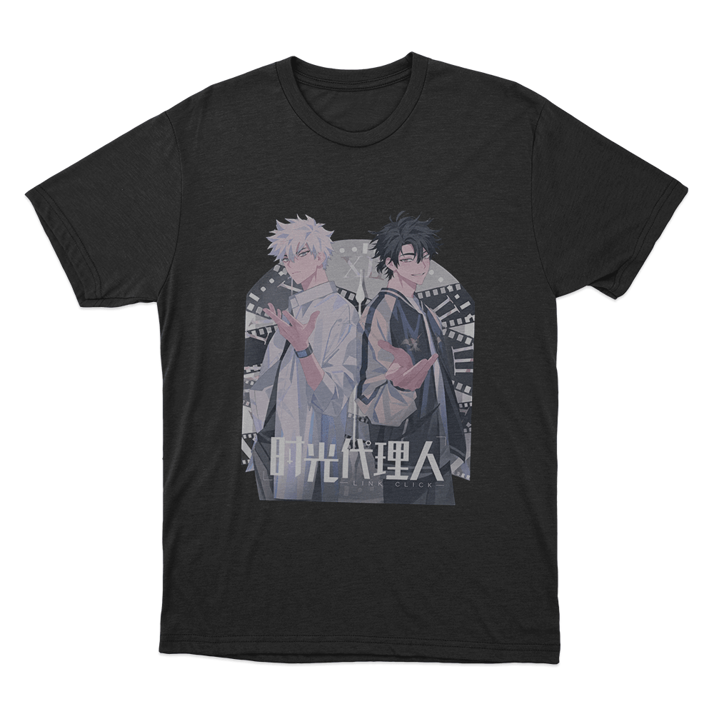 Link Click Duo Unisex T Shirt Black Link Click Duo Unisex T Shirt Black