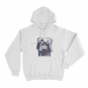 Link Click Trio Love Unisex Hoodie White
