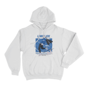 Lu Guang Unisex Hoodie White