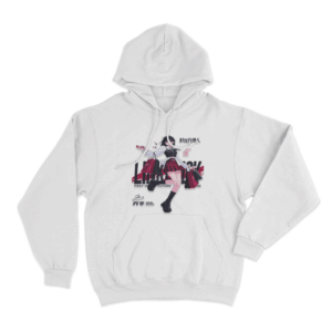 Qiao Ling Shopping Vibe Unisex Hoodie White